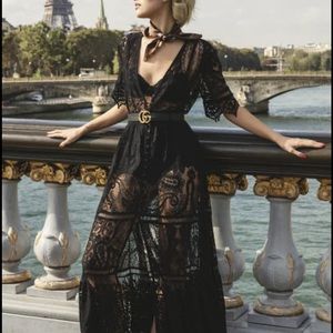 SOLD Spell Rhiannon black lace gown S